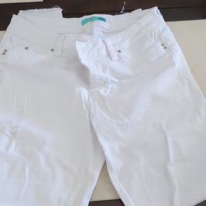 YMI white jeans